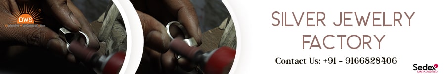 Silver Jewelry Factory in India